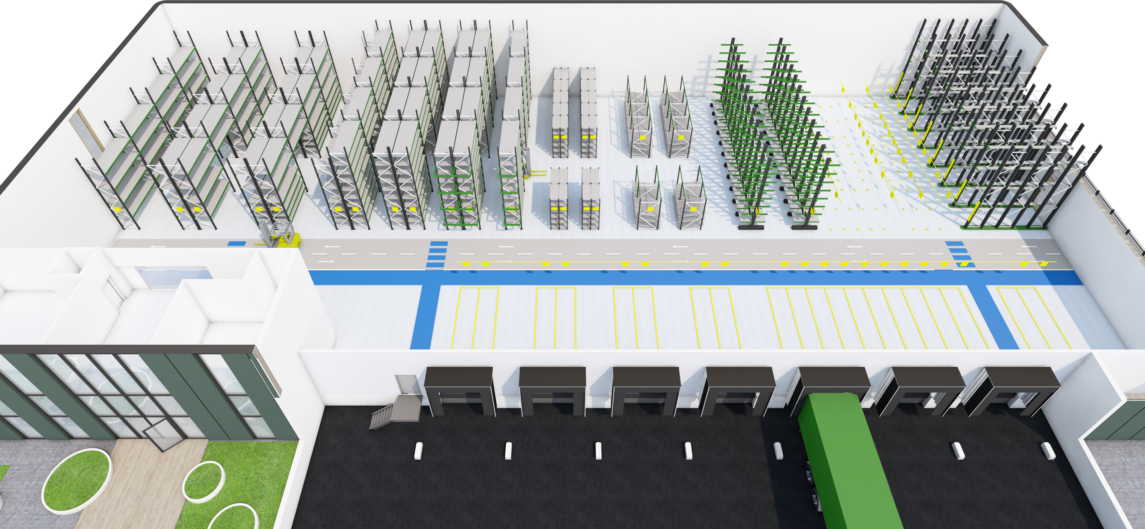 1. VERMA WAREHOUSE SIGNS, LINES & LABELS